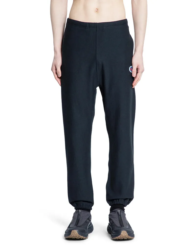 Undercover Pantaloni della tuta in cotone Champion Collaboration Black