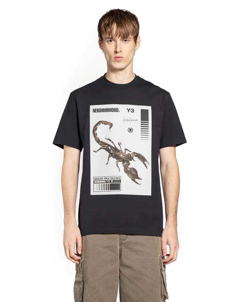 Y-3 NHD Collaboration Graphic T-Shirt Black