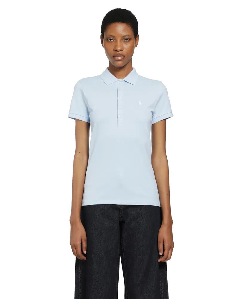Ralph Lauren Cotton Polo Shirt Blue