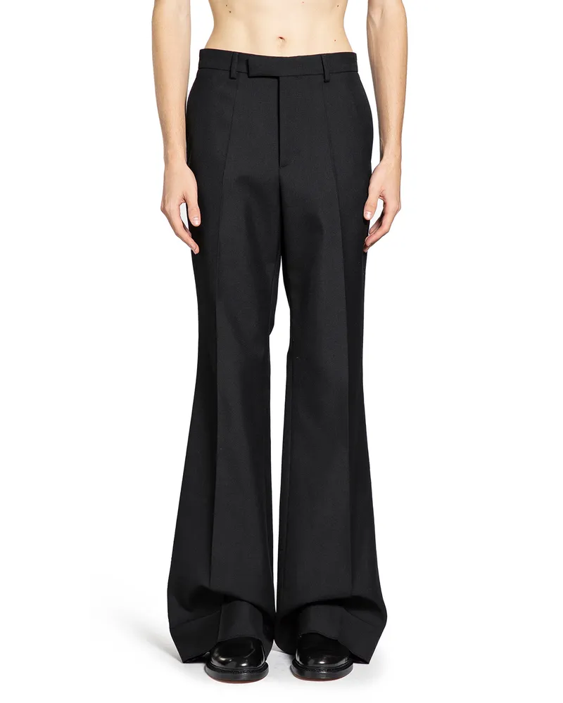 Valentino Garavani MAN BLACK TROUSERS Black