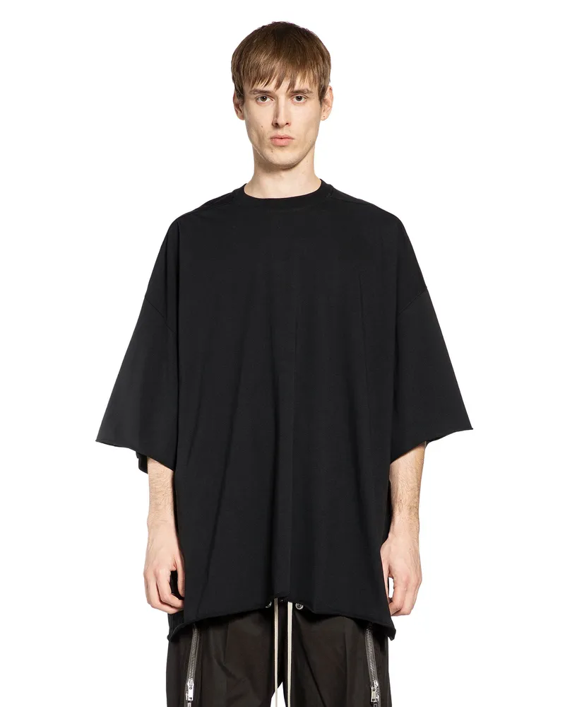 Rick Owens Temple Tommy T-Shirt Black