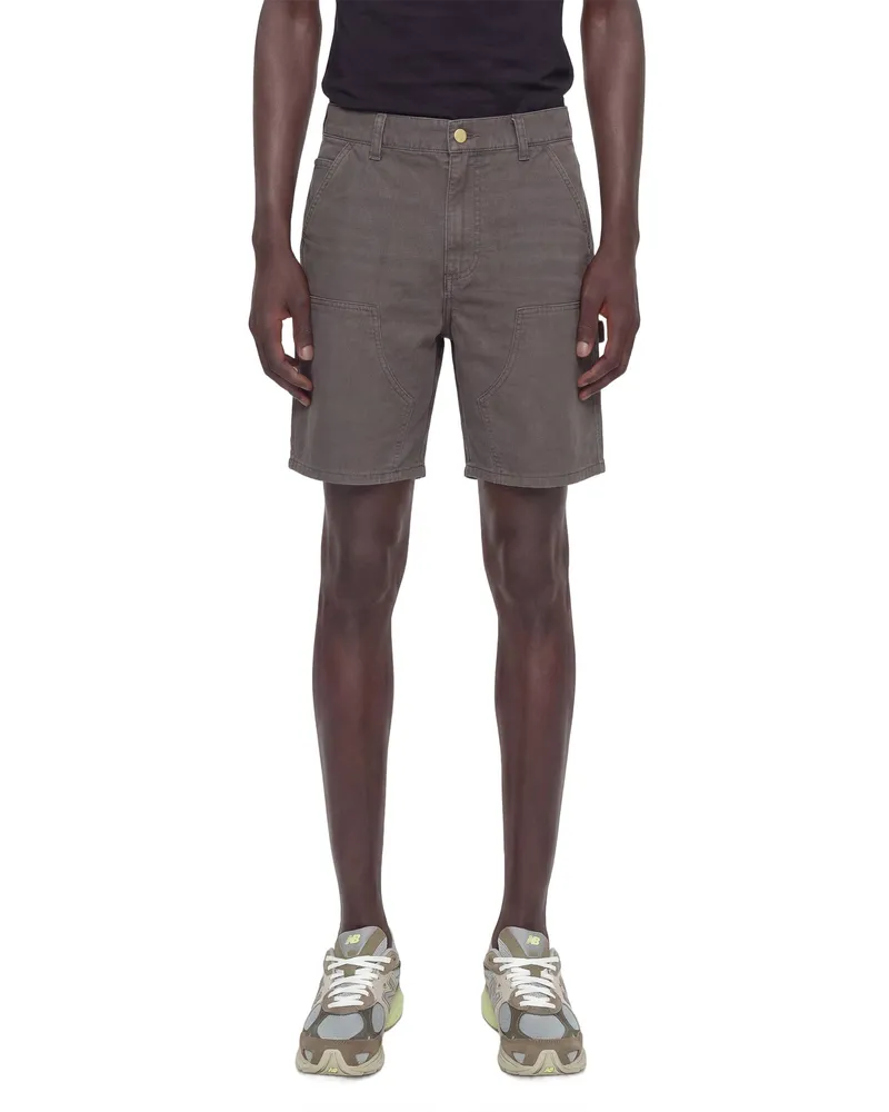 Carhartt WIP Double Knee Shorts Grey