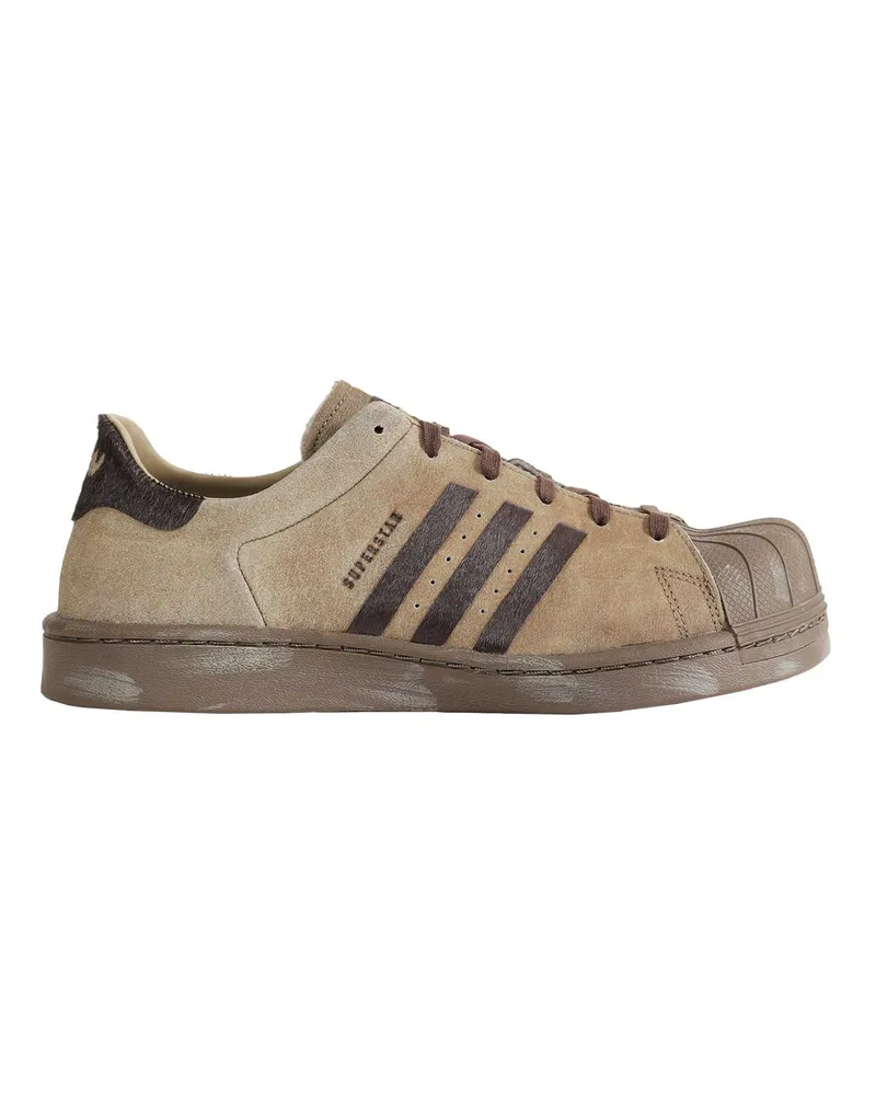 adidas AVAVAV SST Shaved Sneakers Brown