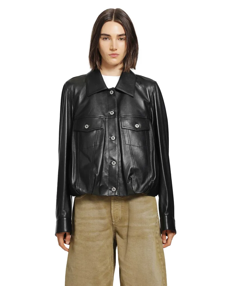 Loewe Jacket in Nappa Lambskin Black