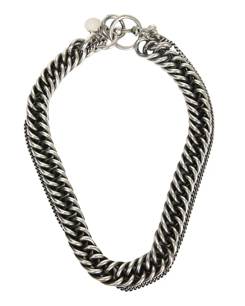 Ann Demeulemeester Vita Necklace Silver