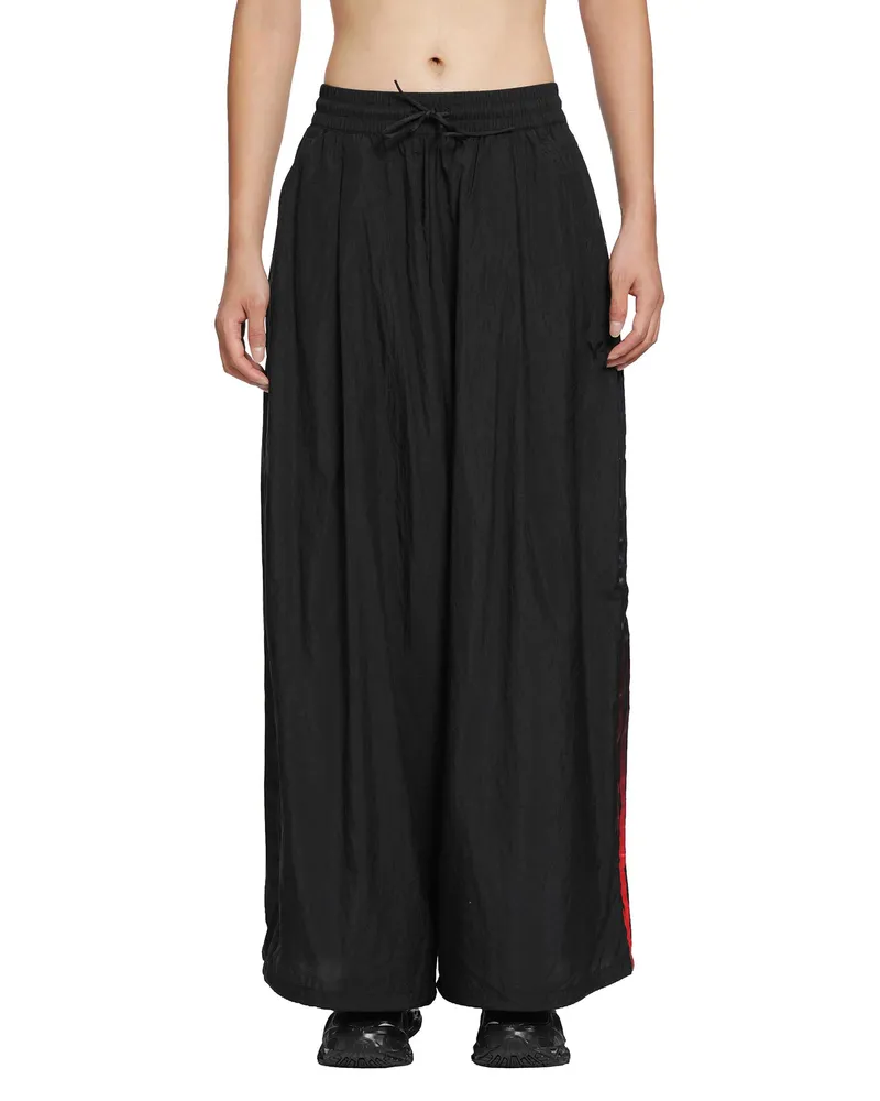 Y-3 Gradient 3-Stripes Wide Track Bottoms Black