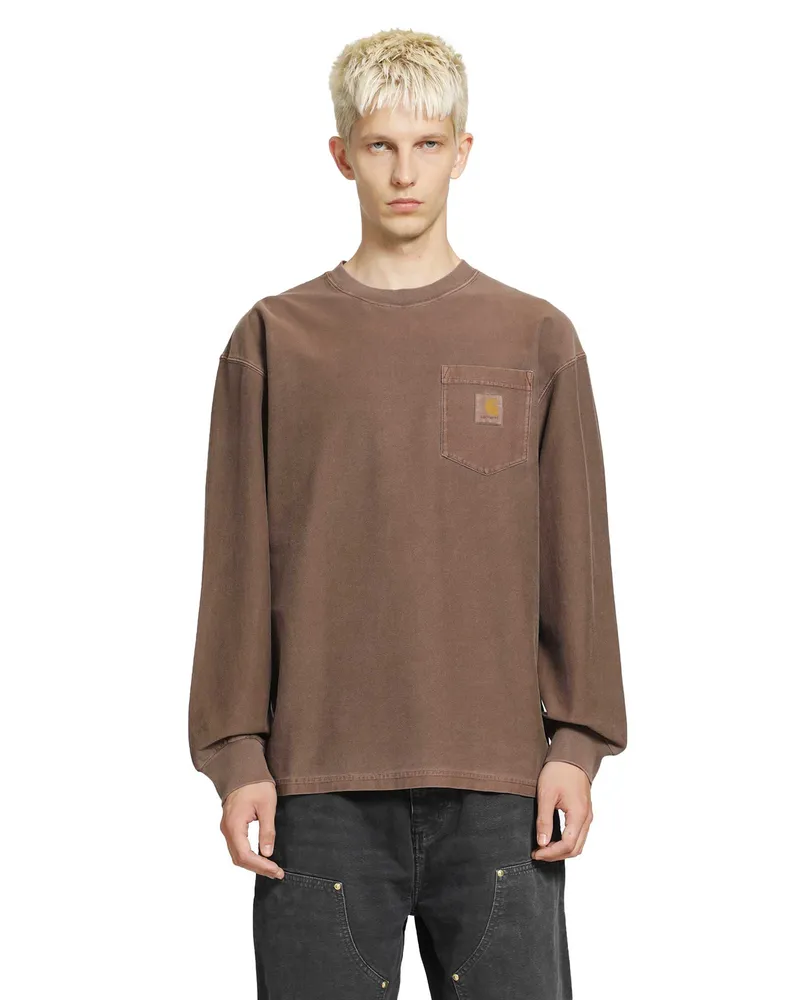 Carhartt WIP L/S Loose Pocket T-Shirt Brown
