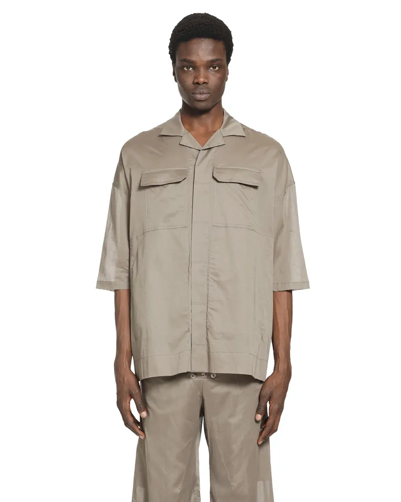 Rick Owens Magnum Tommy Shirt Beige