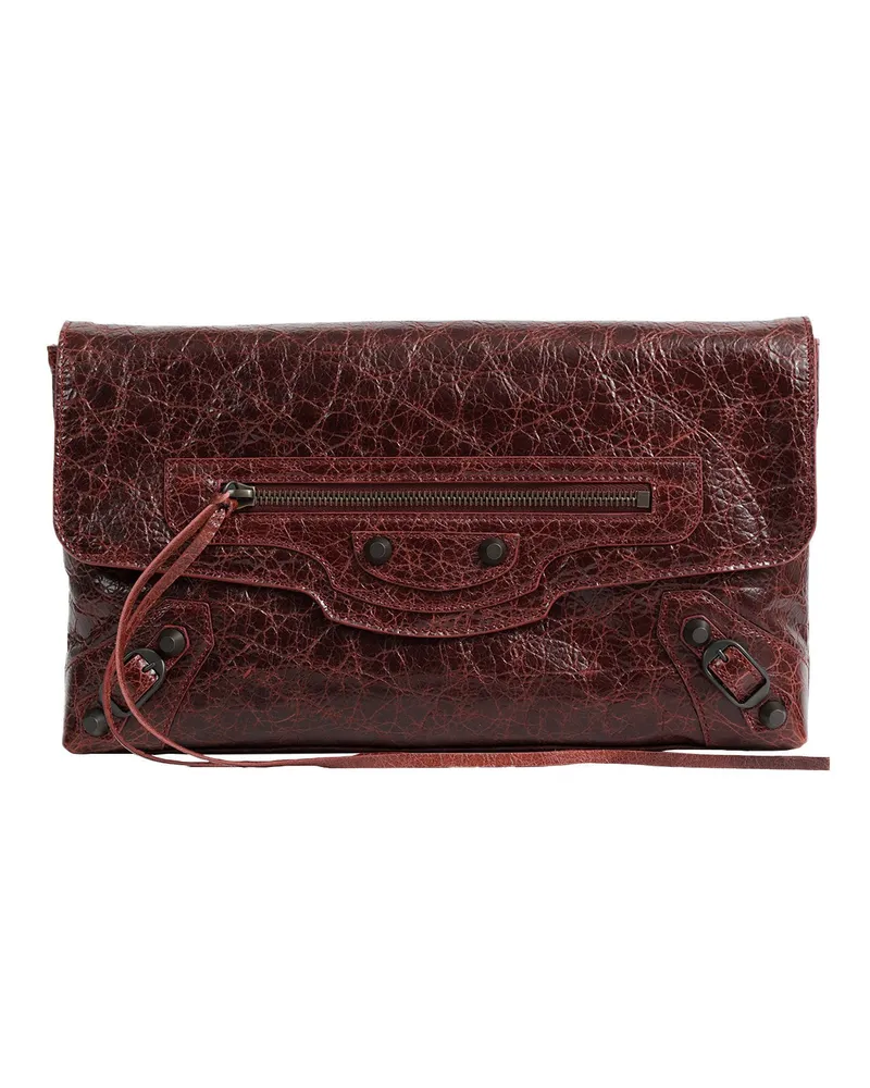 Balenciaga Le City Clutch Red
