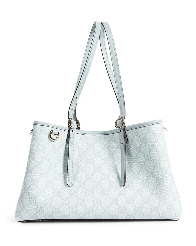 Gucci GG Emblem Medium Shoulder Bag Blue