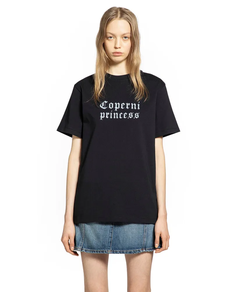 COPERNI Disney Collaboration Princess Boxy T-Shirt Black
