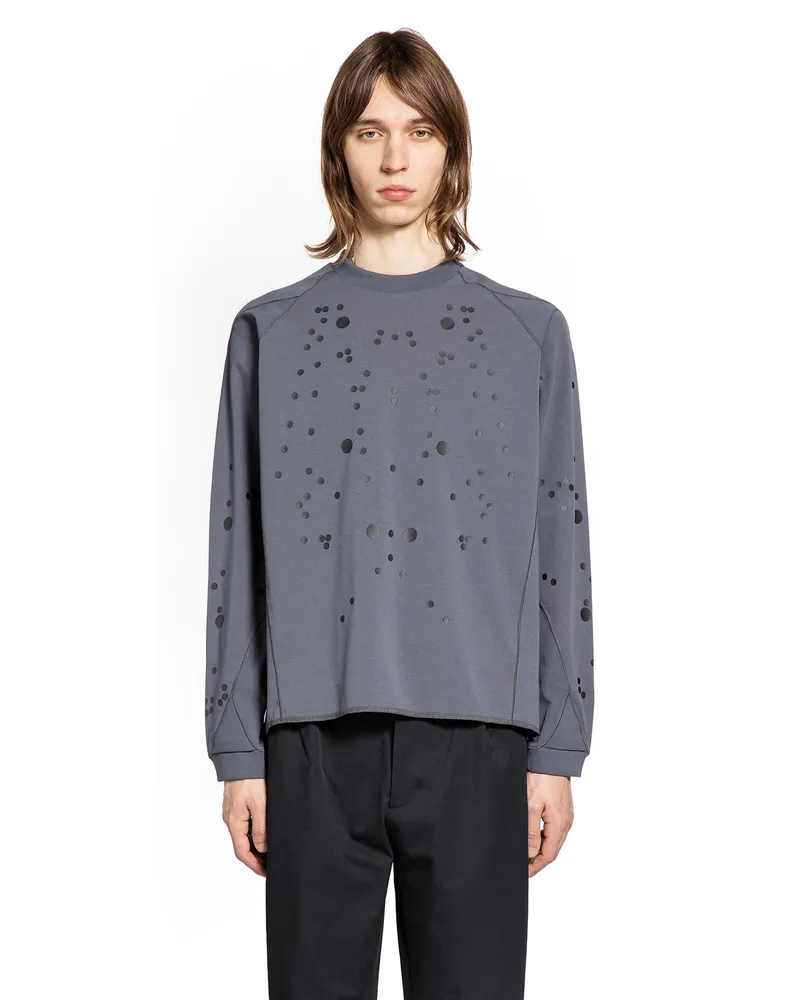 Goldwin Graphic L/S T-Shirt Grey