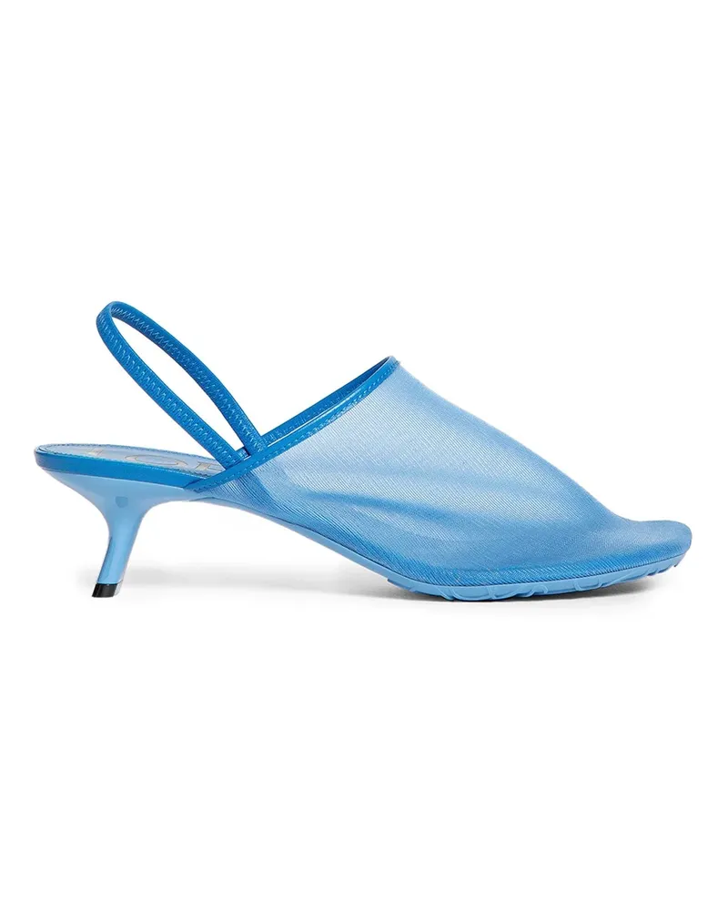Loewe Petal Mesh 45 Slingback Blue