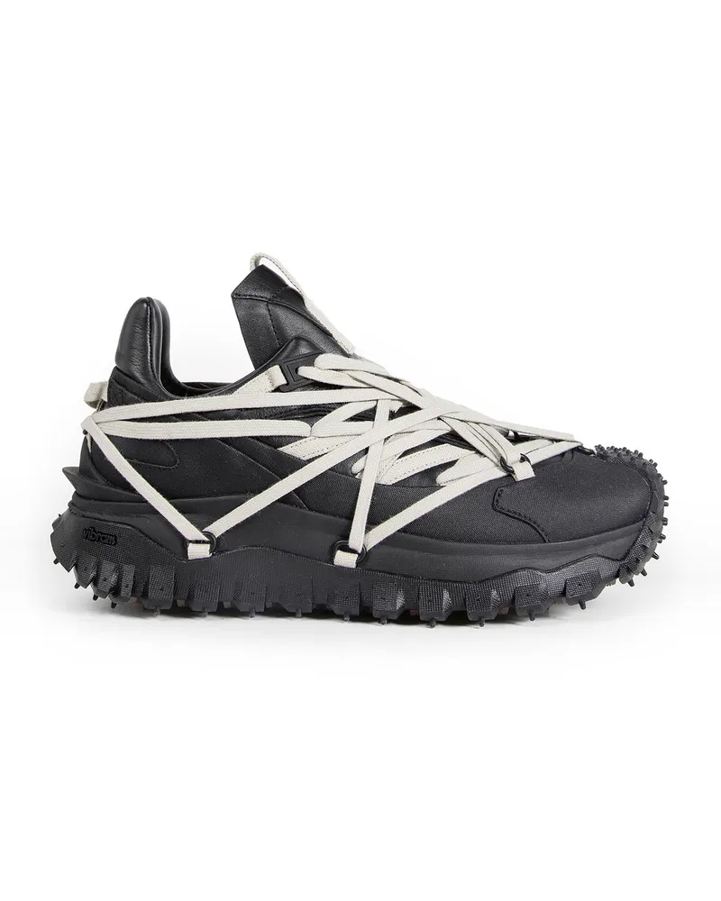 Rick Owens Moncler x  Megalace Sneakers Black
