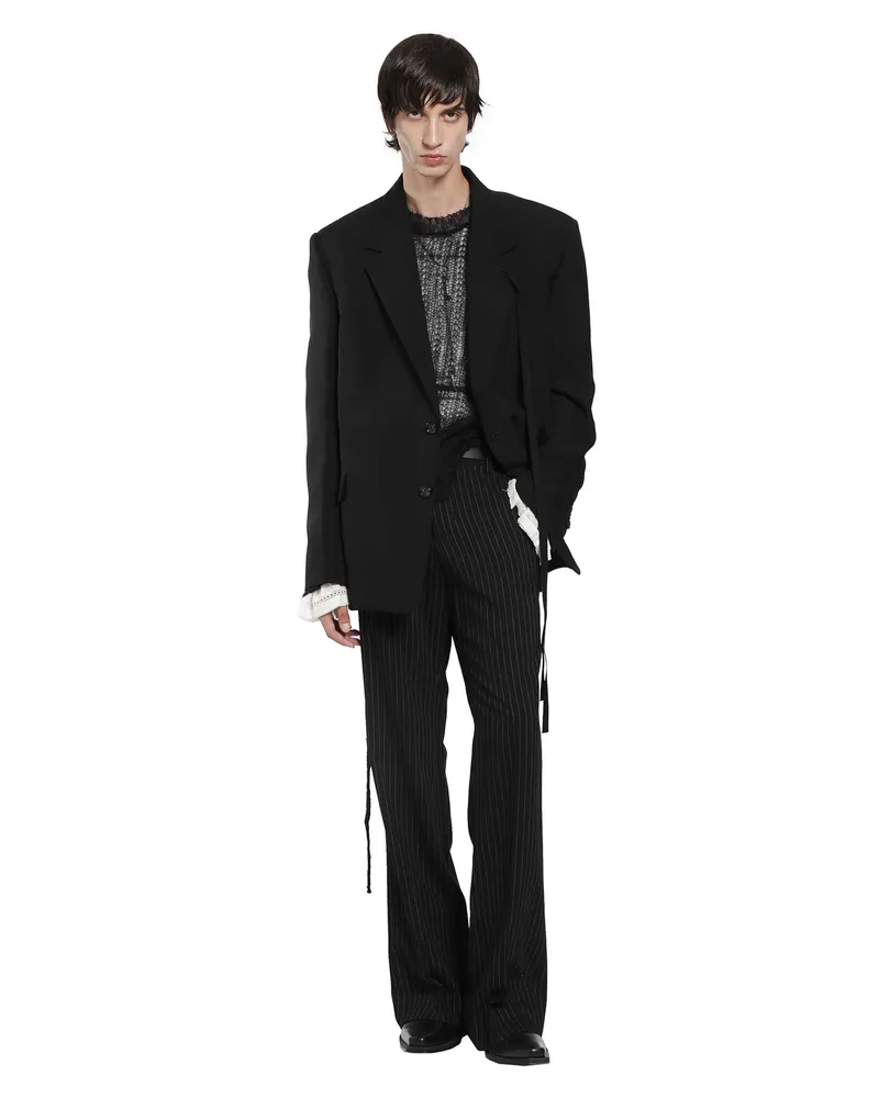 Ann Demeulemeester Ignaas Tailored Blazer Black
