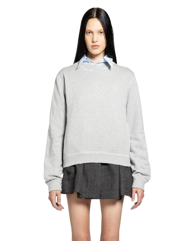 Prada Polo Shirt in Cotton Grey