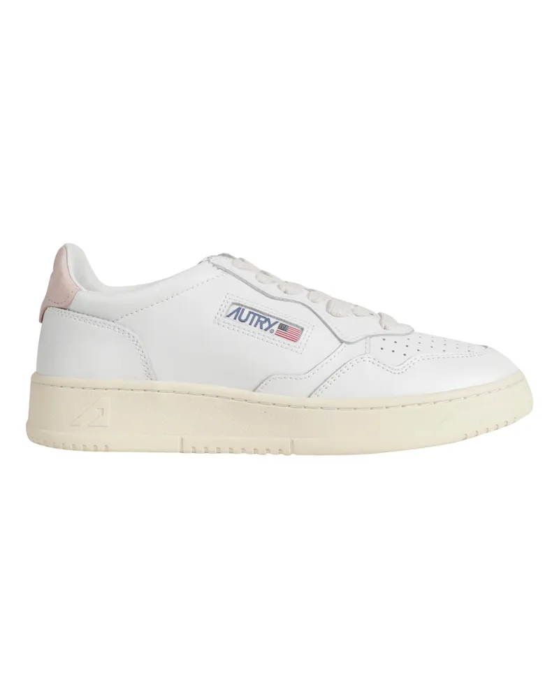 AUTRY Medalist Leather Sneakers White