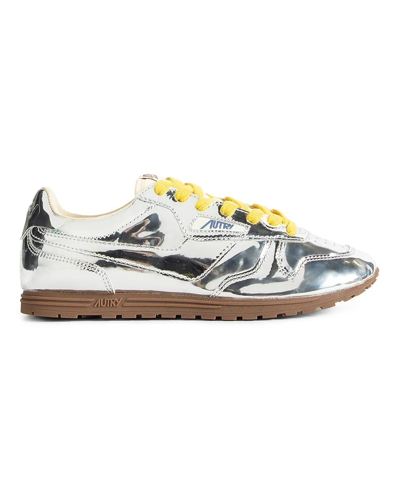 AUTRY Windspin Sneakers Silver