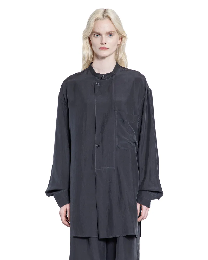 Christophe Lemaire Soft Blouse Grey
