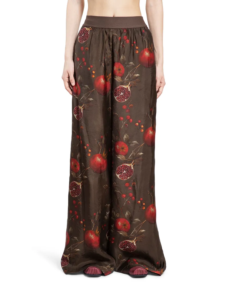 Uma Wang Pansy Pants Brown
