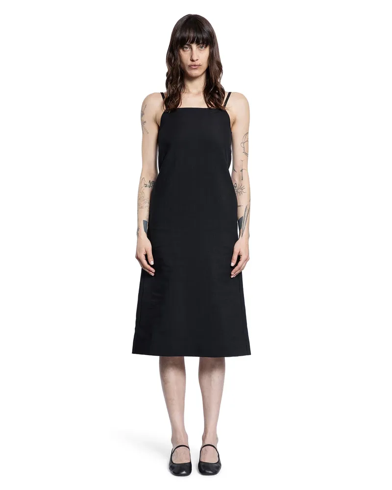 Studio Nicholson Abito a sottoveste Danae Black