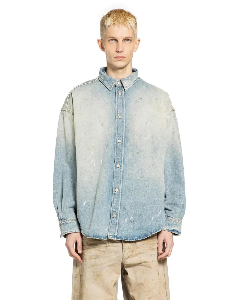 Acne Studios Denim Shirt Blue
