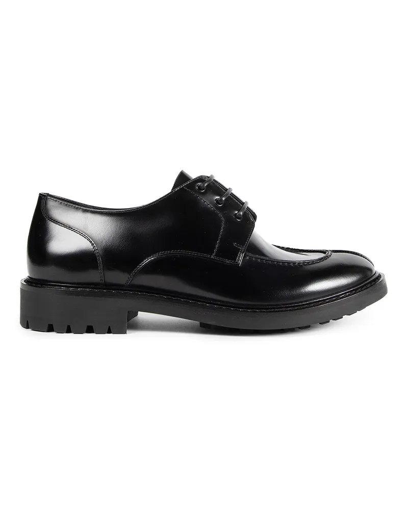 Saint Laurent Lino Derbies in Leather Black