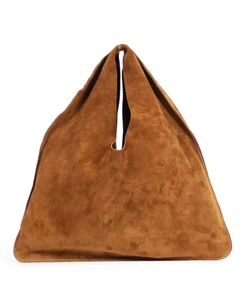 The Row WOMAN BROWN SHOULDER BAGS Brown