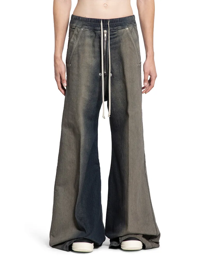 Rick Owens Concordians Wide Bela Pants Blue