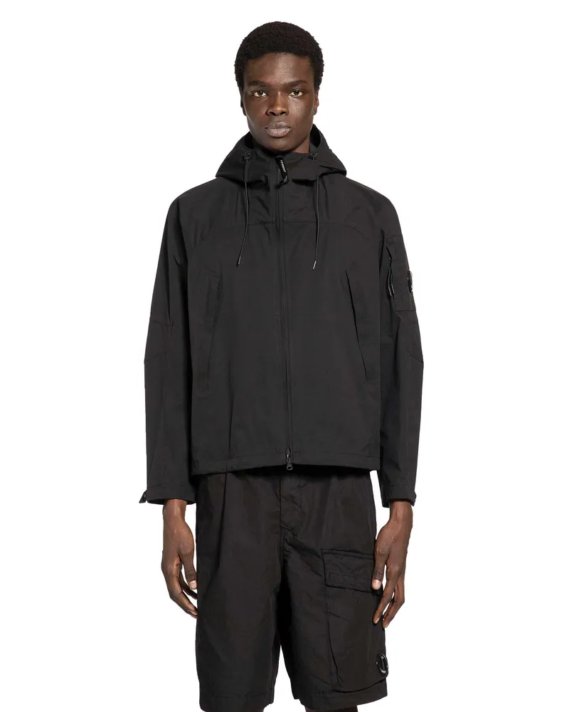 C.P. Company Pro-Tek Hooded Lens Jacket Black