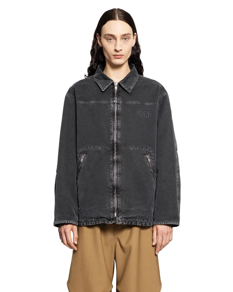 Maison Margiela Denim Sports Jacket Black