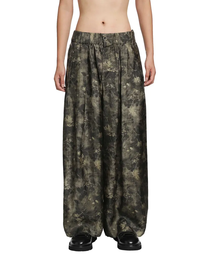 Uma Wang Poetic Pants Green