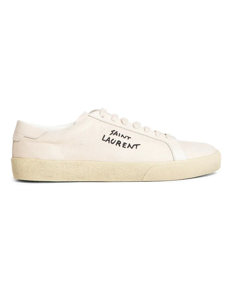 Saint Laurent Ourt classic sl/06 embroidered sneakers White