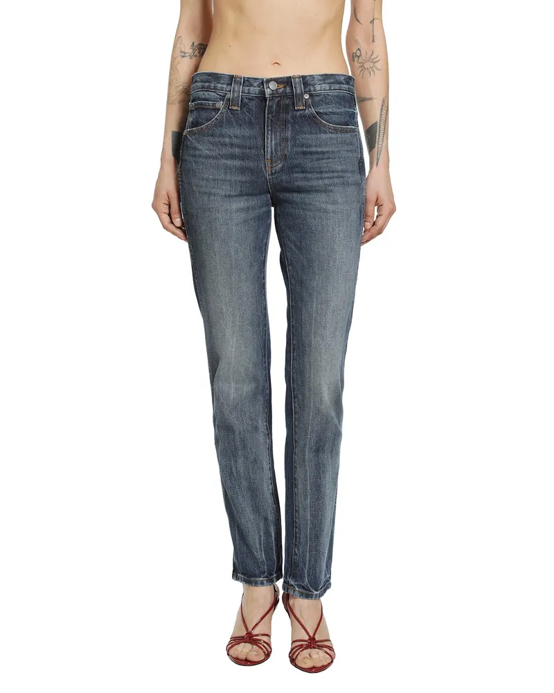 KHAITE Farley Jeans Blue