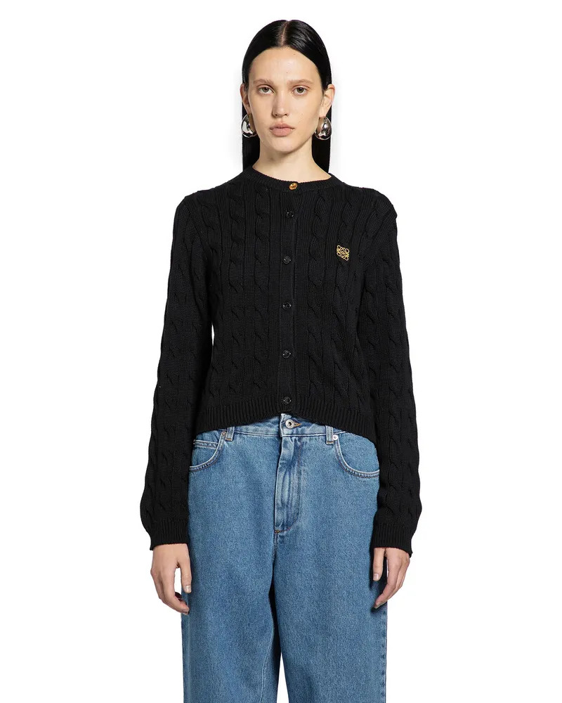 Loewe Cardigan in cotton Black
