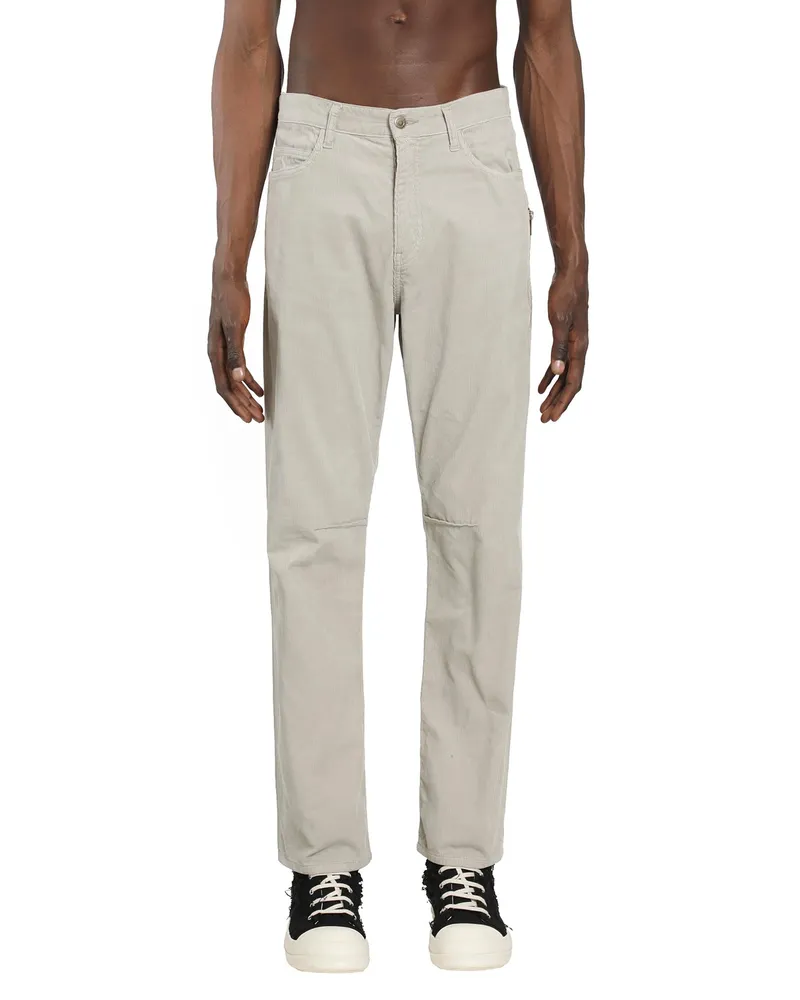Undercover Cropped Cotton Trousers Grey