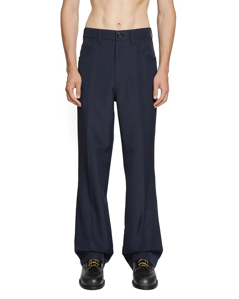 Marni Five-Pockets Trousers Blue