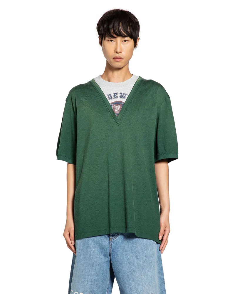 Loewe Loose Fit Fluid Cotton T-Shirt 