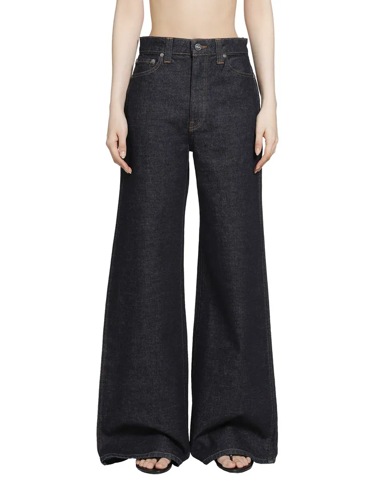 KHAITE Dane Jeans Blue