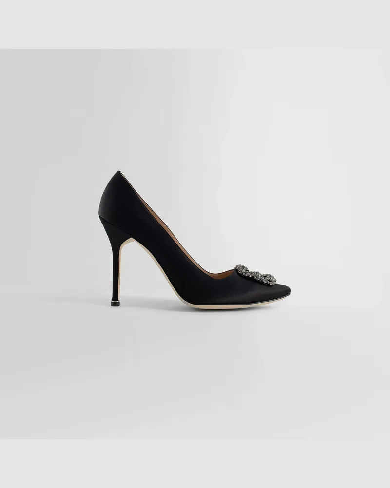 Manolo Blahnik WOMAN BLACK PUMPS Black