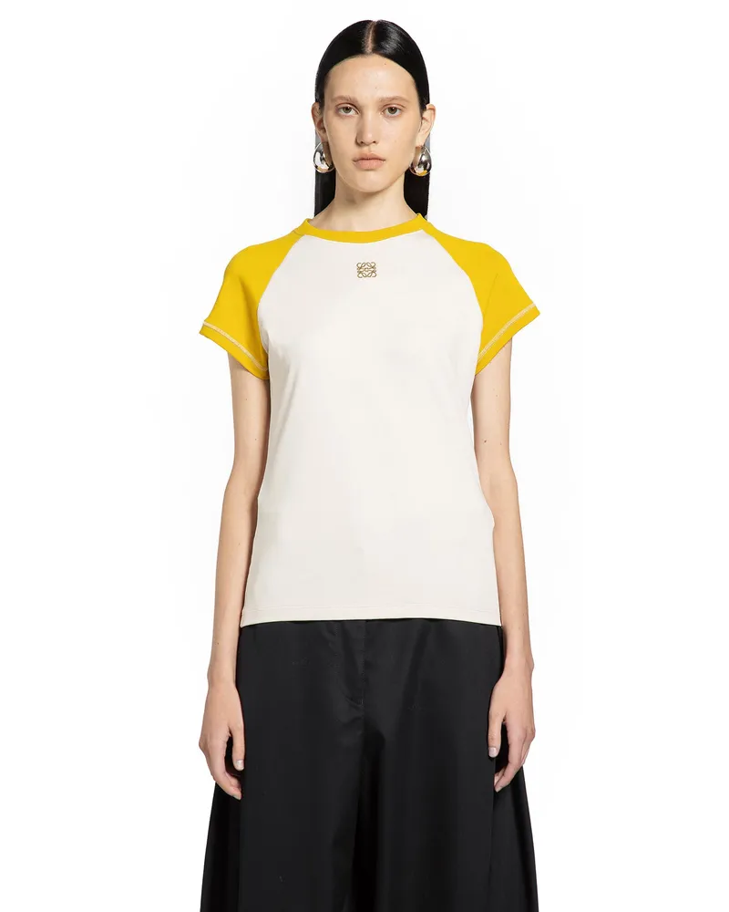 Loewe Small Fit T-Shirt in Cotton Blend White