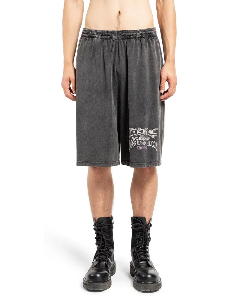 032c Pantaloncini comfort per telepresenza Black