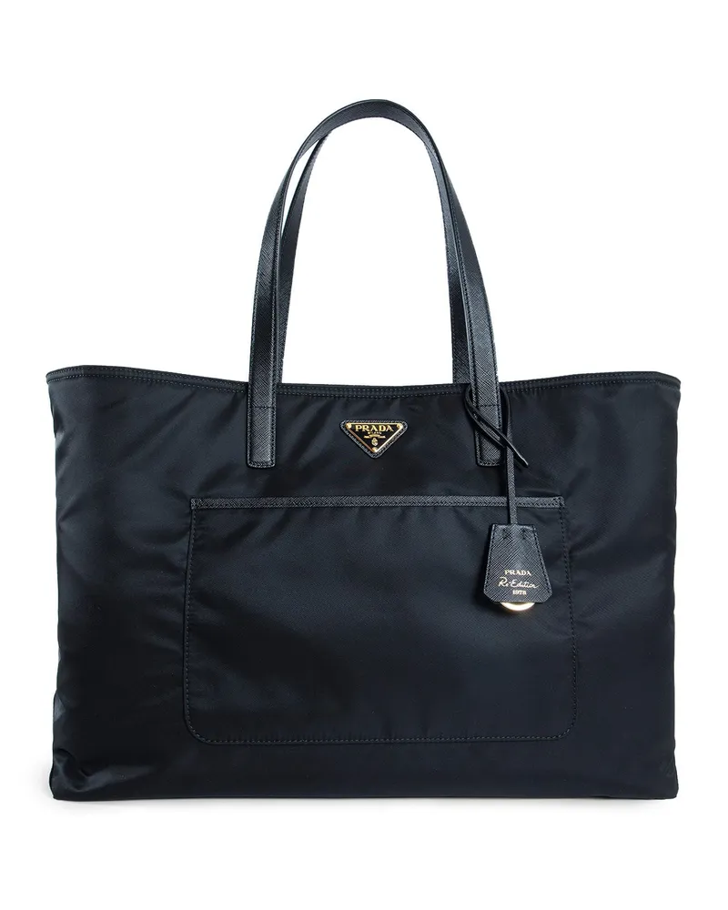 Prada Re-Edition 1978 Large Tote Bag Black