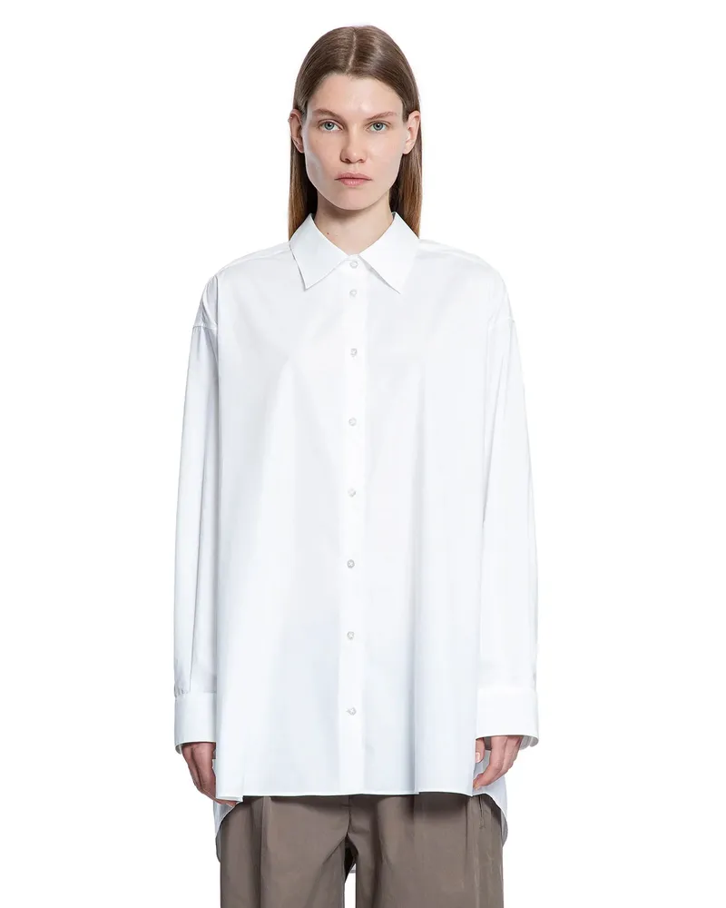 The Row Luka Shirt White