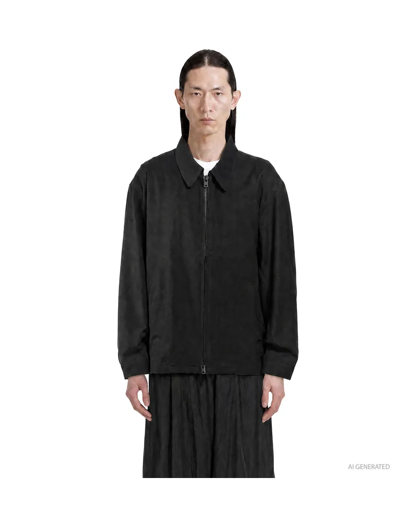 Y-3 Wool Tailored Blouson Jacket Black