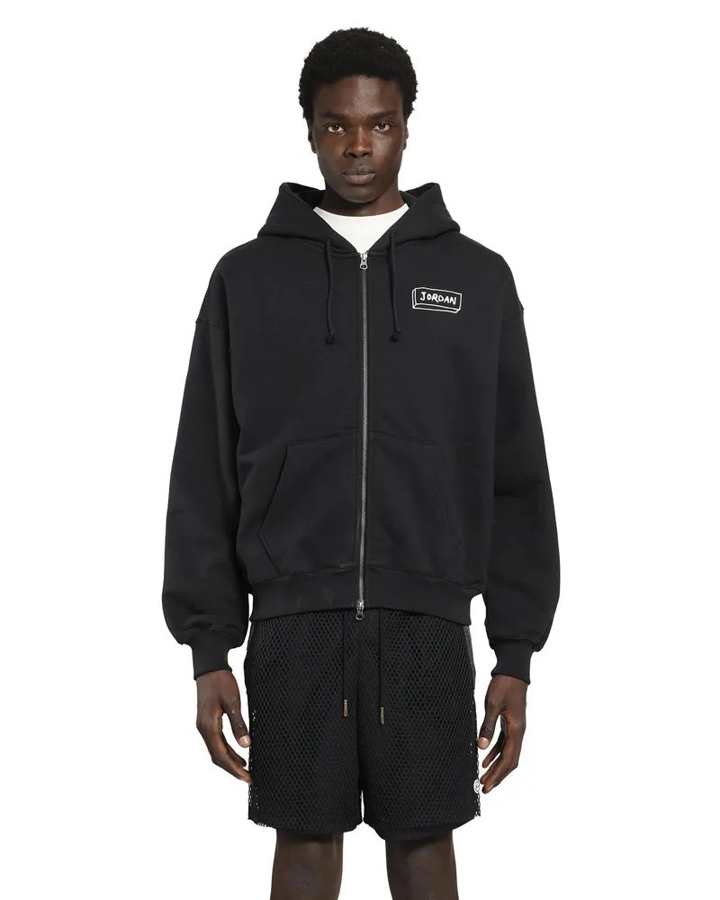 Nike Jordan x Union x Fragment Zip-Up Sweatshirt Black