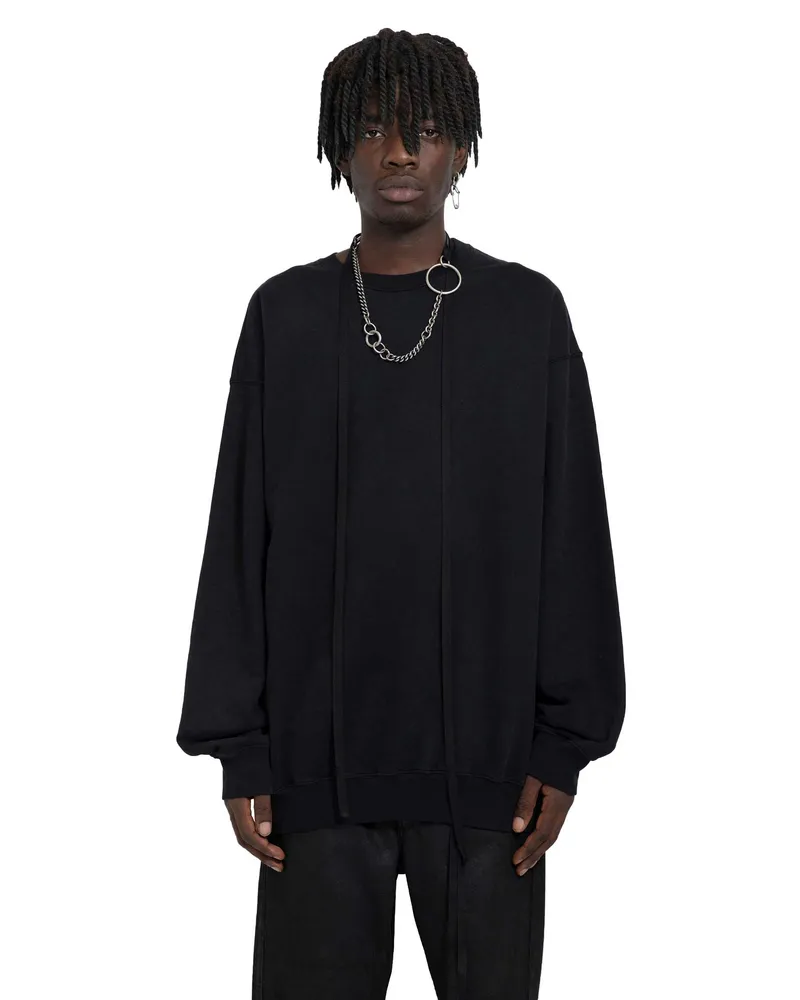 Ann Demeulemeester Brushed Stan High Comfort Sweatshirt Black