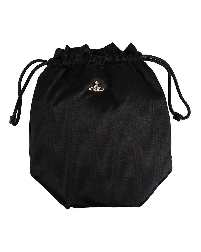Vivienne Westwood Drawstring Pouch Set Black