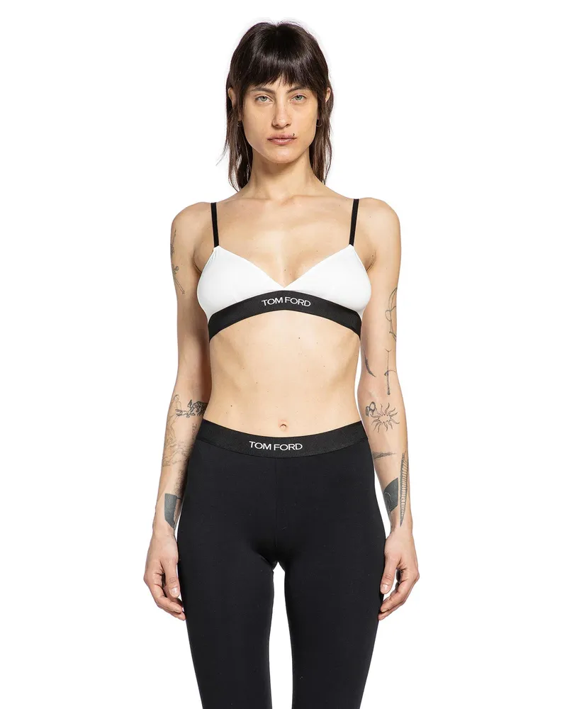 Tom Ford Modal Bra White