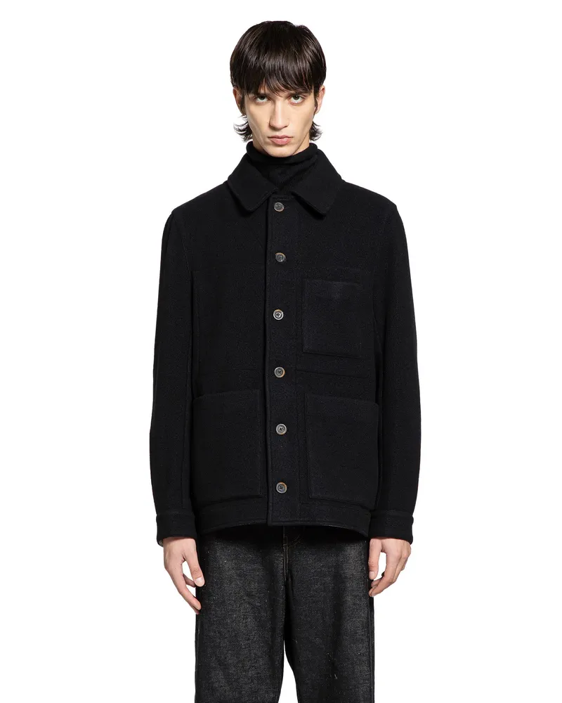 forme d'expression MAN BLACK JACKETS Black